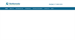Desktop Screenshot of bioremedy.com.au